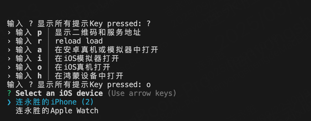 iOS真机设备选择